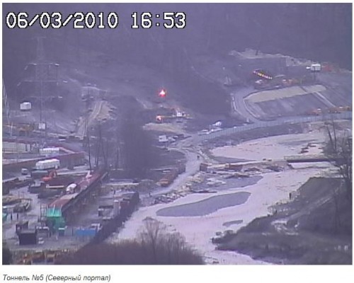 webcams Адлер. Стройка