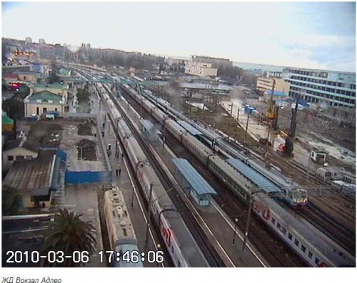 webcams Адлер. Стройка