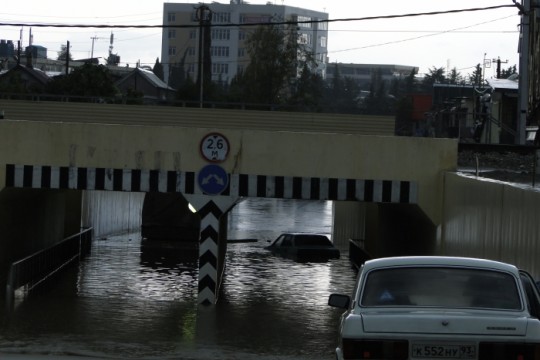 Ливни в Адлере