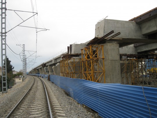 Новые железнодорожные пути для электричек "Desiro"